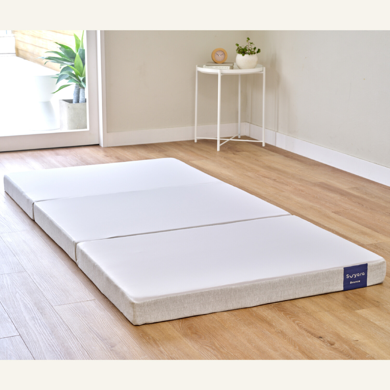 ｎｉｓｈｉｋａｗａ スヤラ　バウンス 三つ折りマットレス ＜９ｃｍ厚・ダブル＞