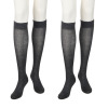 メディカルステイフィット 段階式着圧１４０デニール 綿混ハイソックス 同色２足セット 