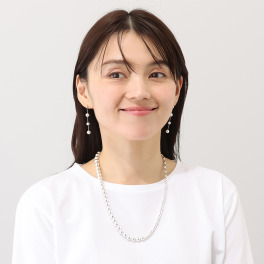 ジューカトル ボールチェーン ショートネックレス
