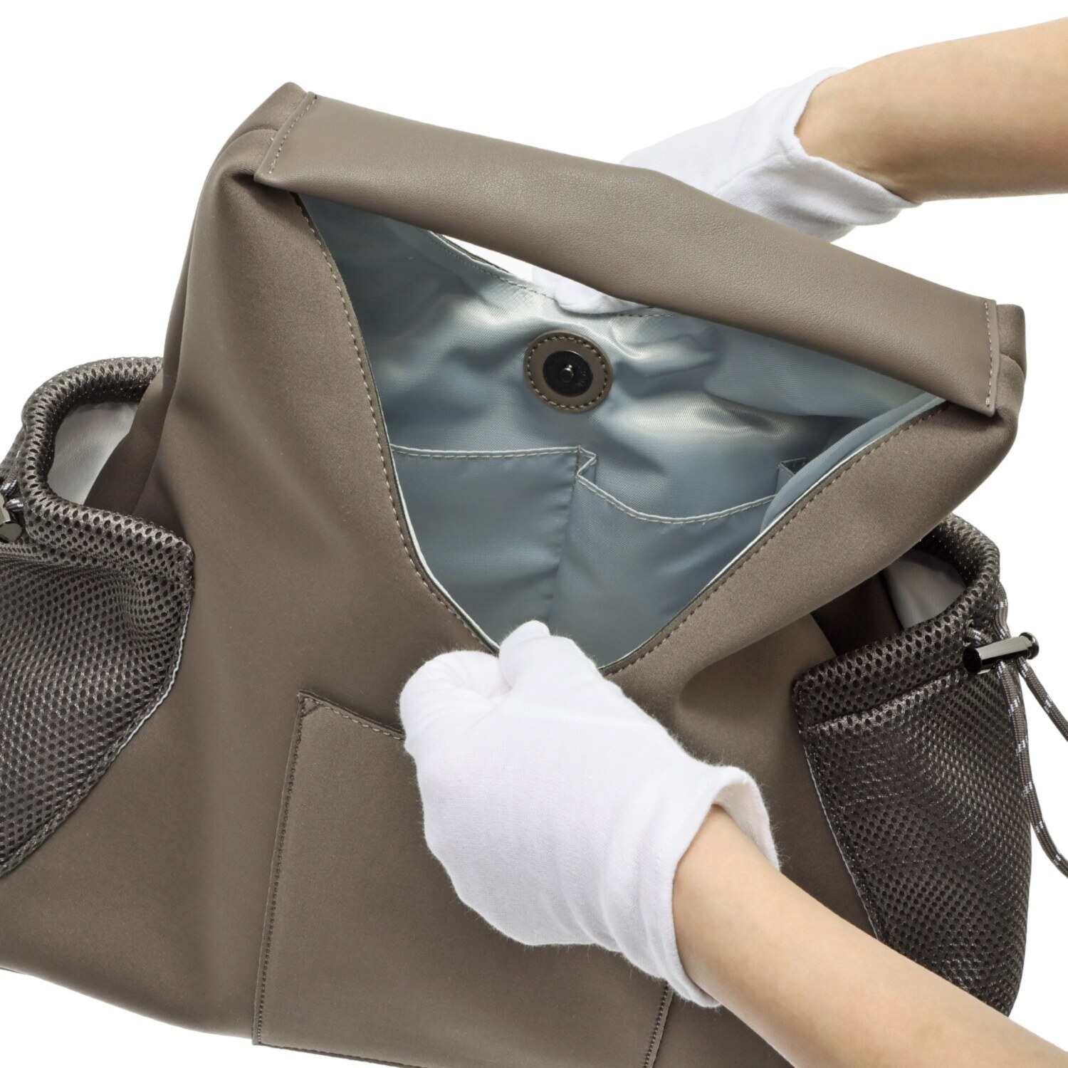 ダジュール デザインポケット ワンショルダーバッグ