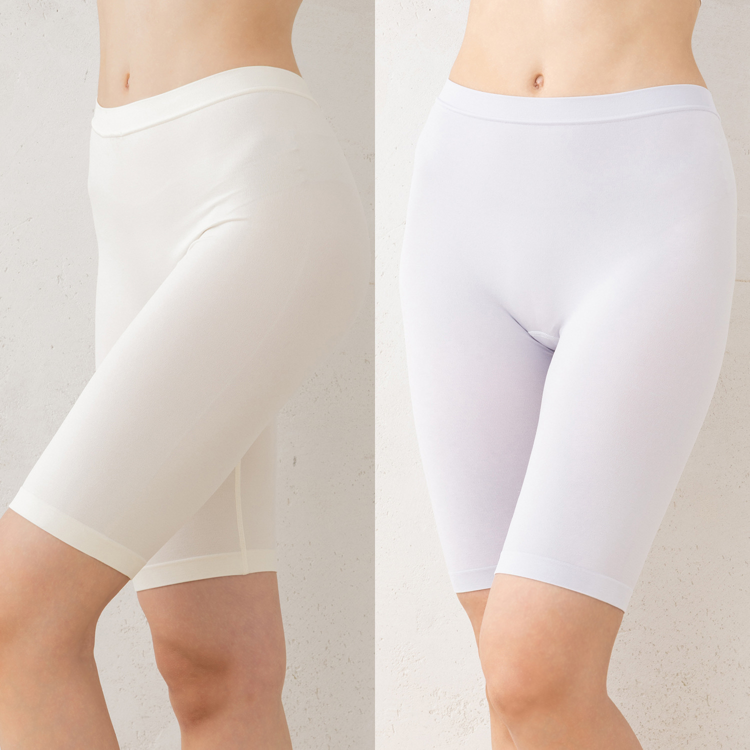 美人工房 しなやかフィット 五分丈ショーツ ２枚セット