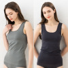 美人工房 しなやかフィット カップ付タンクトップ ２枚セット