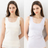 美人工房 しなやかフィット カップ付タンクトップ ２枚セット