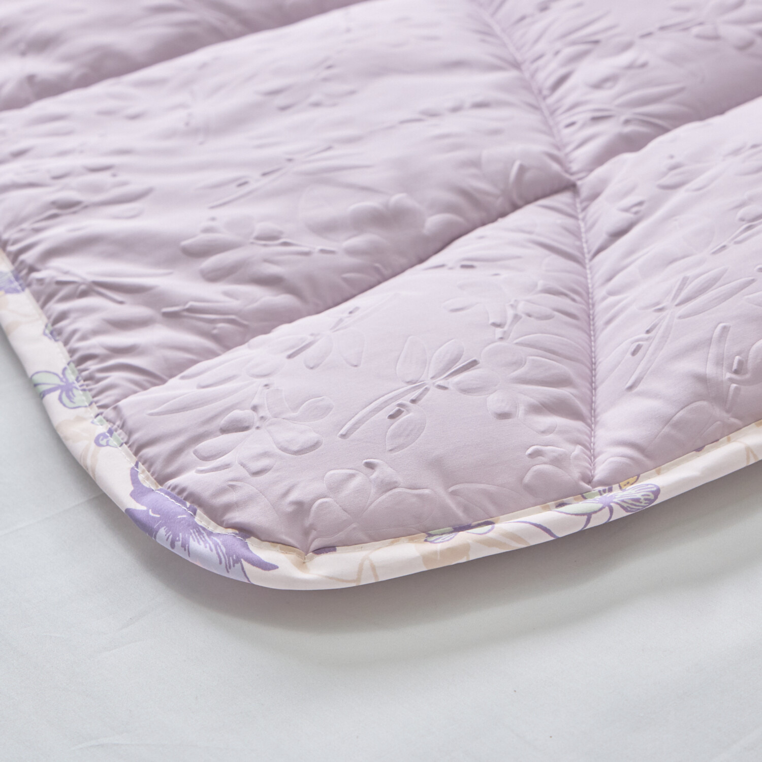 モリリン メルティーリッチダウン ほこりが出にくい 防ダニ・ウォッシャブル ふわもち敷きパッド ＜セミダブル＞