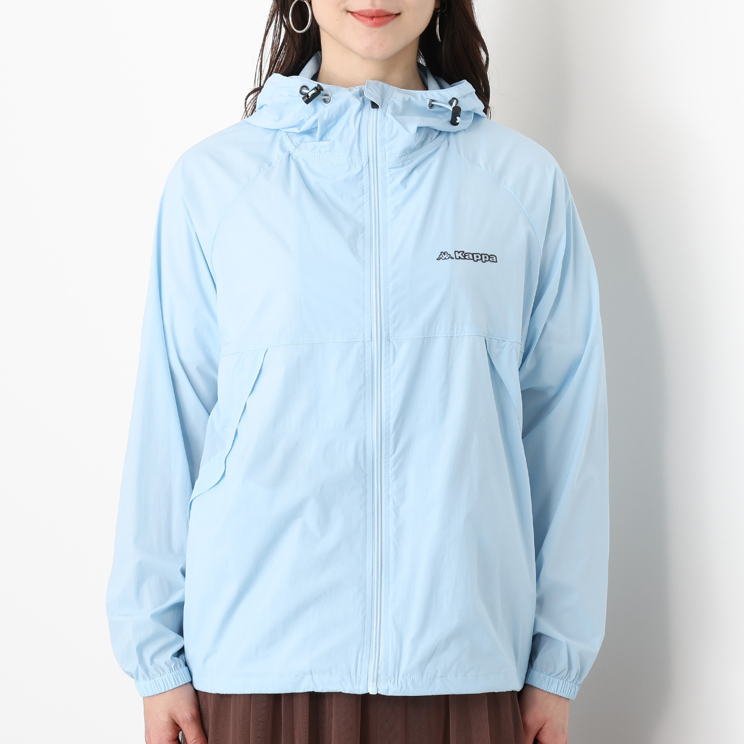 Ｋａｐｐａ 軽量・ストレッチ・ ＵＶカット ソフトな肌触り生地使用 パーカー