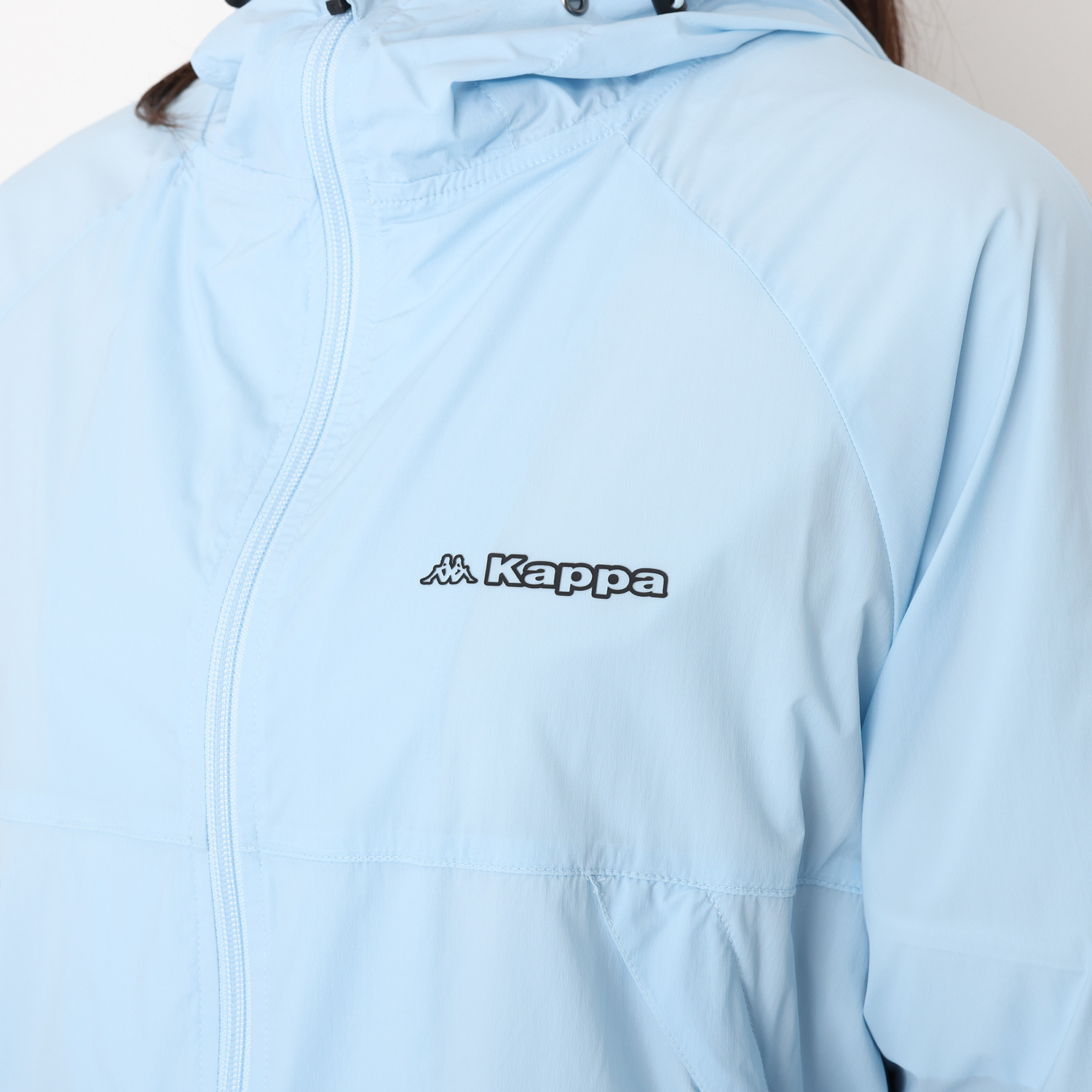 Ｋａｐｐａ 軽量・ストレッチ・ ＵＶカット ソフトな肌触り生地使用 パーカー