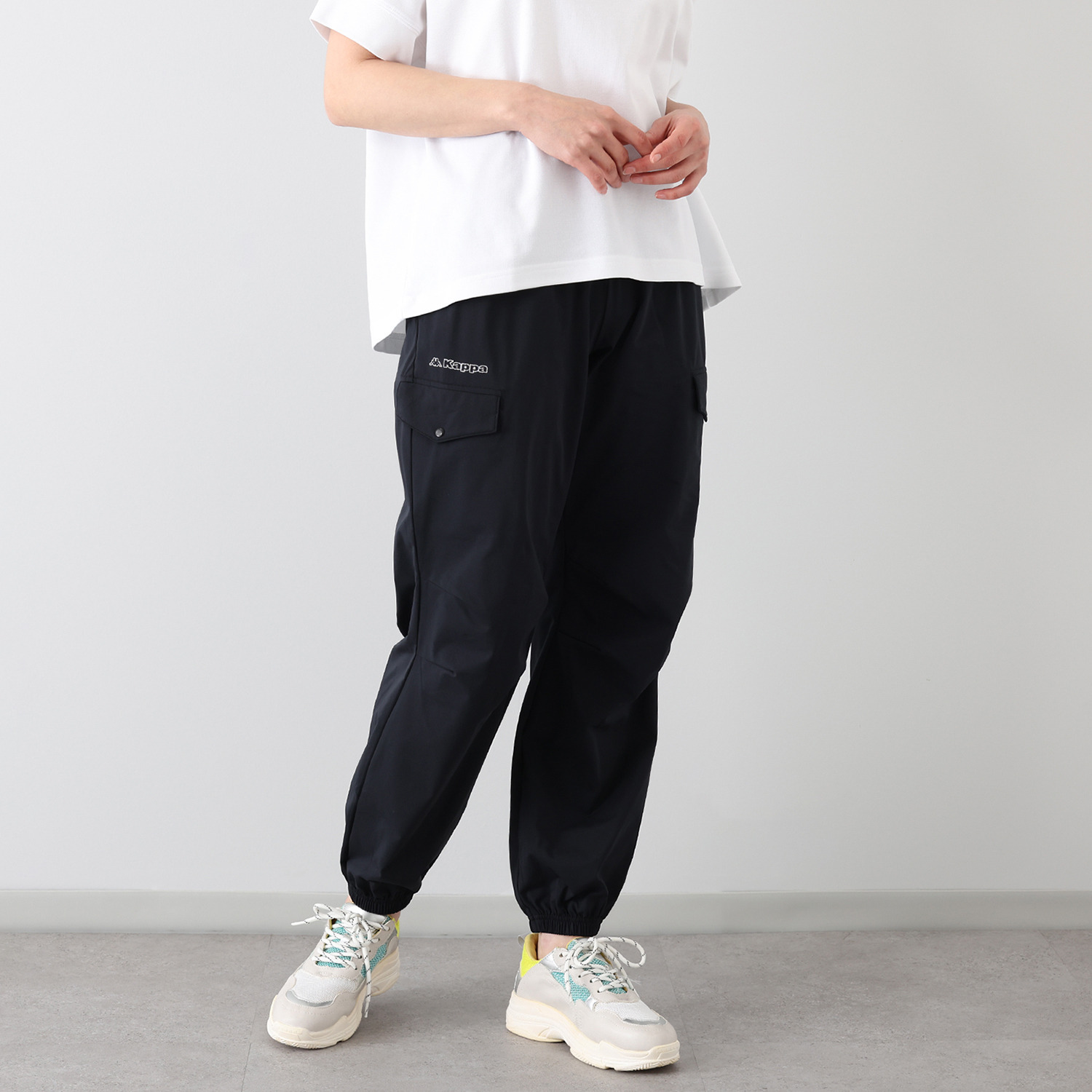 Ｋａｐｐａ 吸水速乾・ＵＶカット ペアテックス ジョガーパンツ ＜水陸両用＞