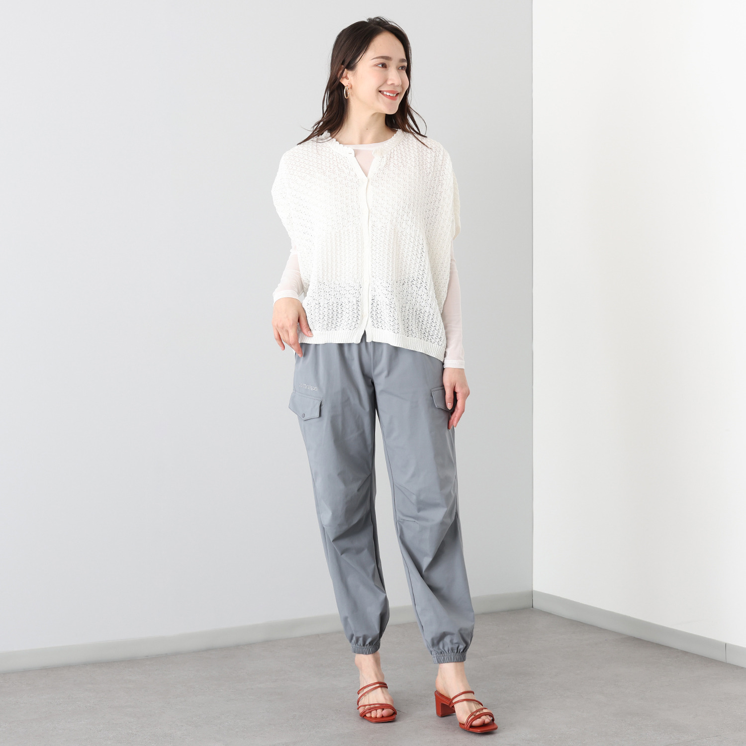 Ｋａｐｐａ 吸水速乾・ＵＶカット ペアテックス ジョガーパンツ ＜水陸両用＞