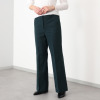 パンタパンタローニ なめらかコットン混 脚長ストレートパンツ
