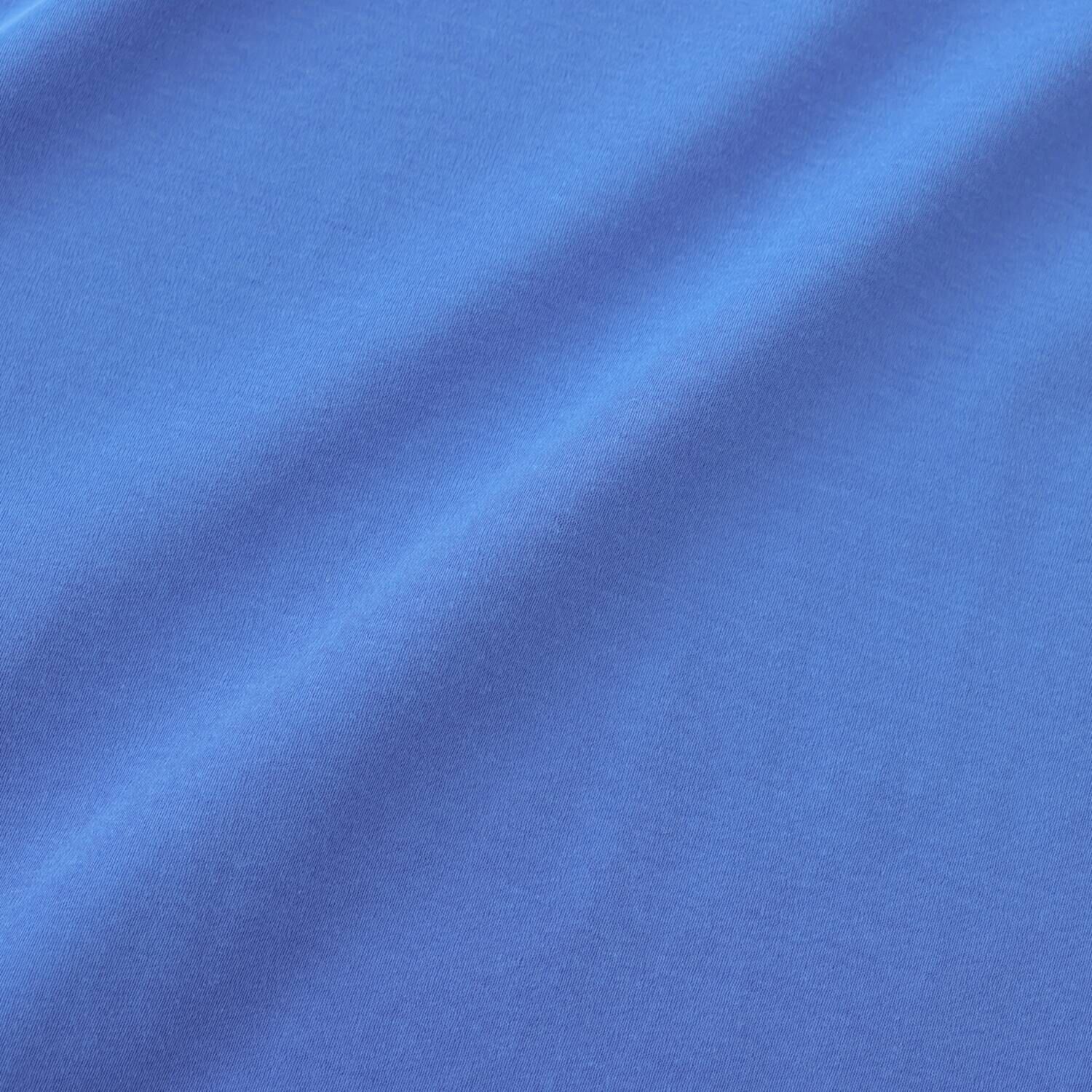 オーエヌオー 創業１００年の傑作 カルミヤコットン ガス焼き加工で艶仕上げ さらっと柔らかい Ｕネックプルオーバー