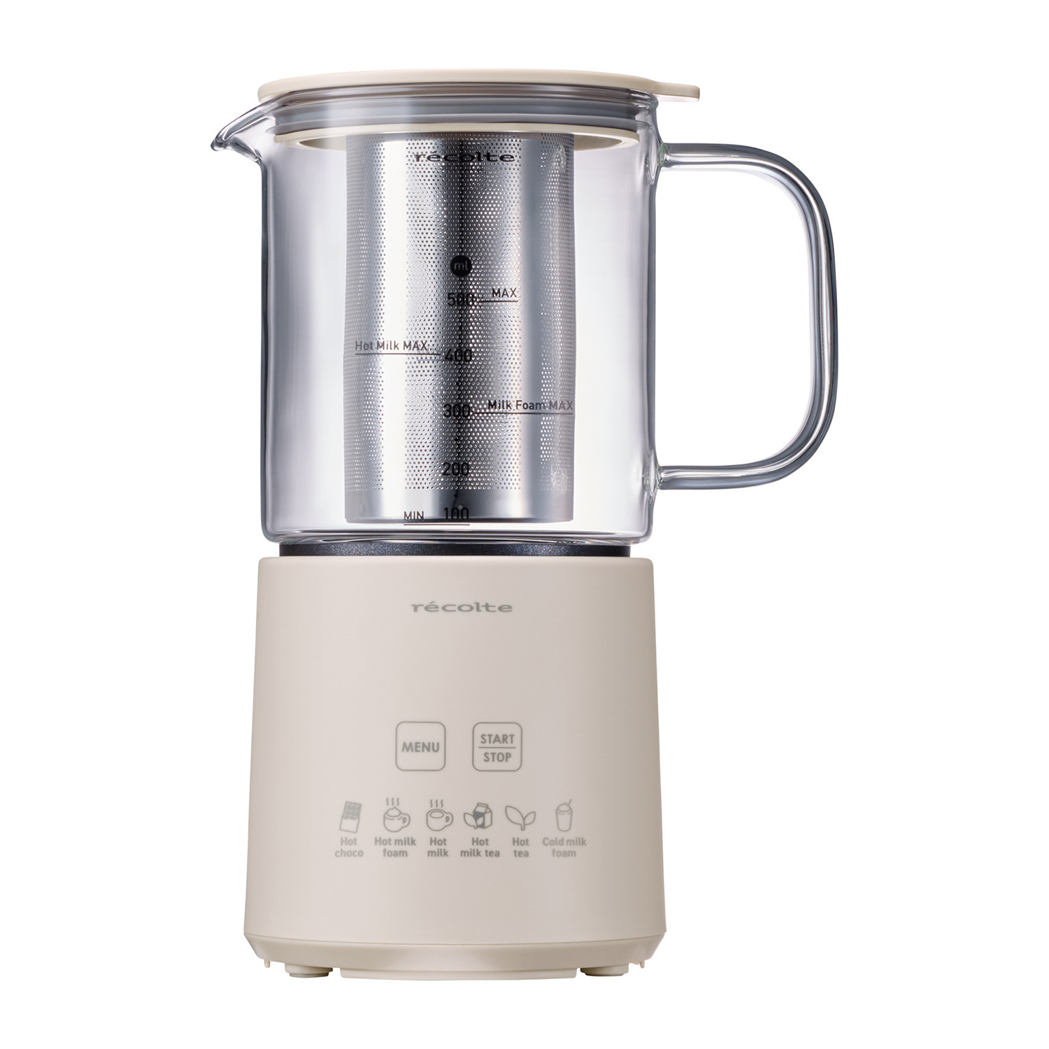 レコルト ６つのモード搭載で おうちでカフェ気分♪ カップ型ドリンクメーカー “ホットチョコ＆ 　ミルクフォーマー” ＲＭＴ−３　特別セット