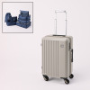 フリクエンター “リエーヴェ” 衝撃緩衝 スーツケース４８ｃｍ 旅行ポーチ７点セット ＜機内持ち込み可＞