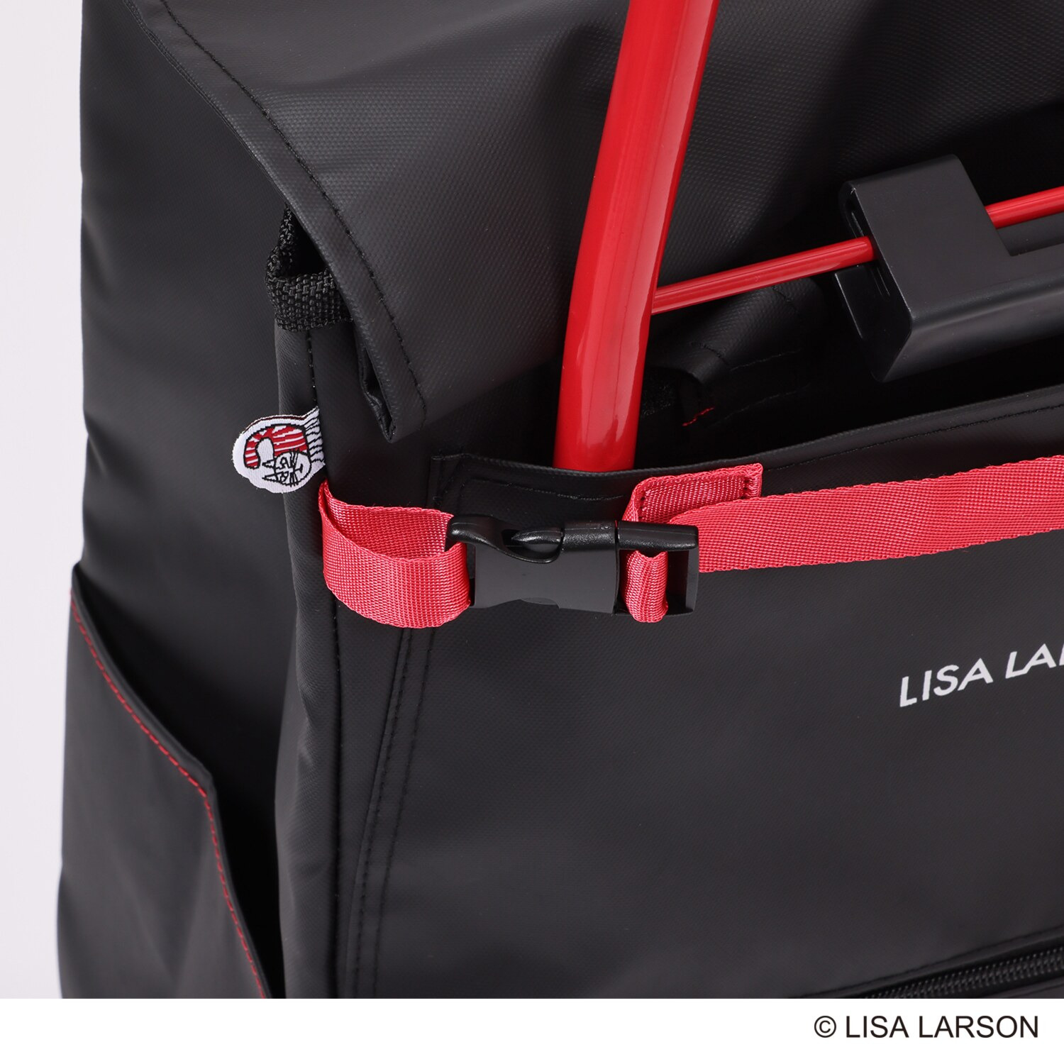 ハピタス× リサ・ラーソン マイキーデザイン 保冷保温 ショッピングカート ＜ネームタグ付＞