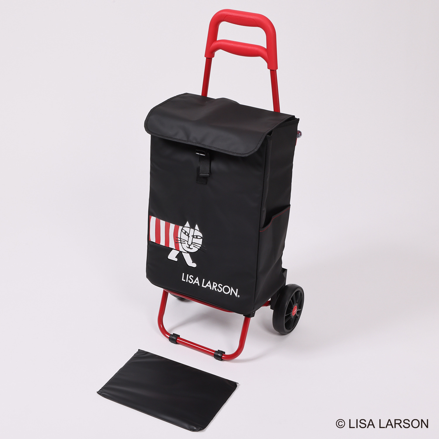 ハピタス× リサ・ラーソン マイキーデザイン 保冷保温 ショッピングカート ＜ネームタグ付＞