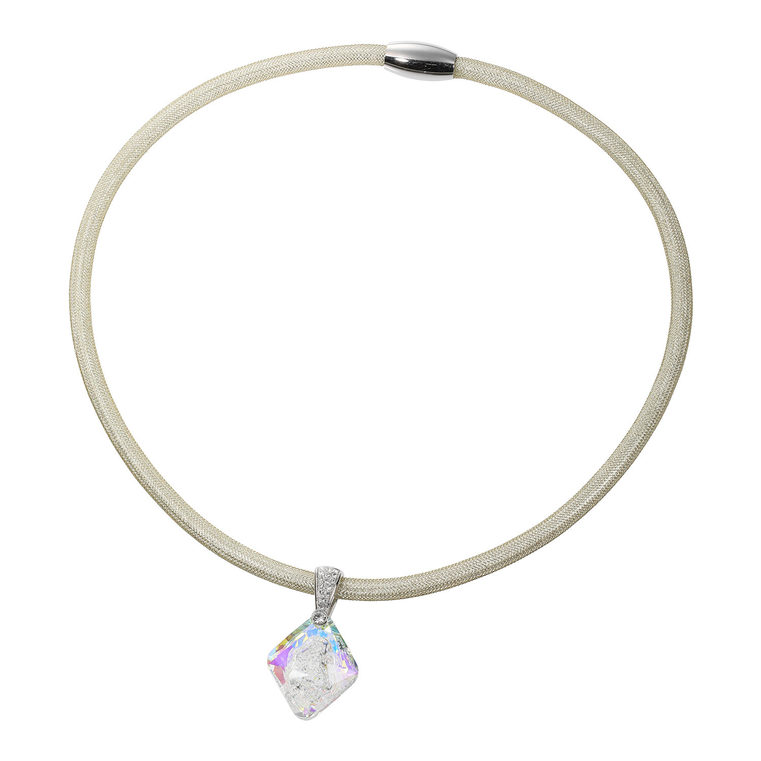 キラキラギフト バイ　アビステ ダイヤ型トップ コードペンダント