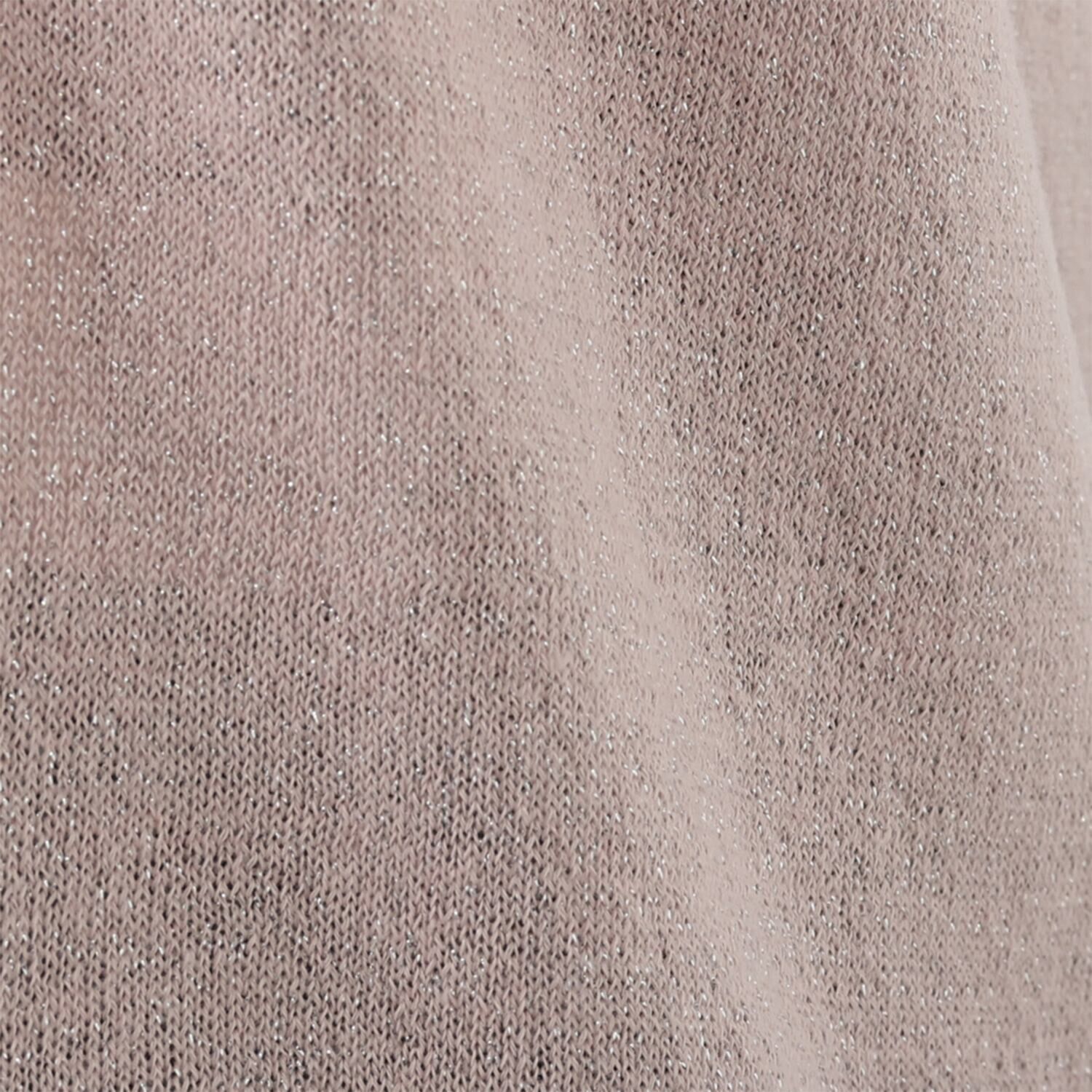 Ｔ．Ｆ．Ｄ．Ｃ． ブリランテラメ オーガンジーフリル 配色ニットプルオーバー