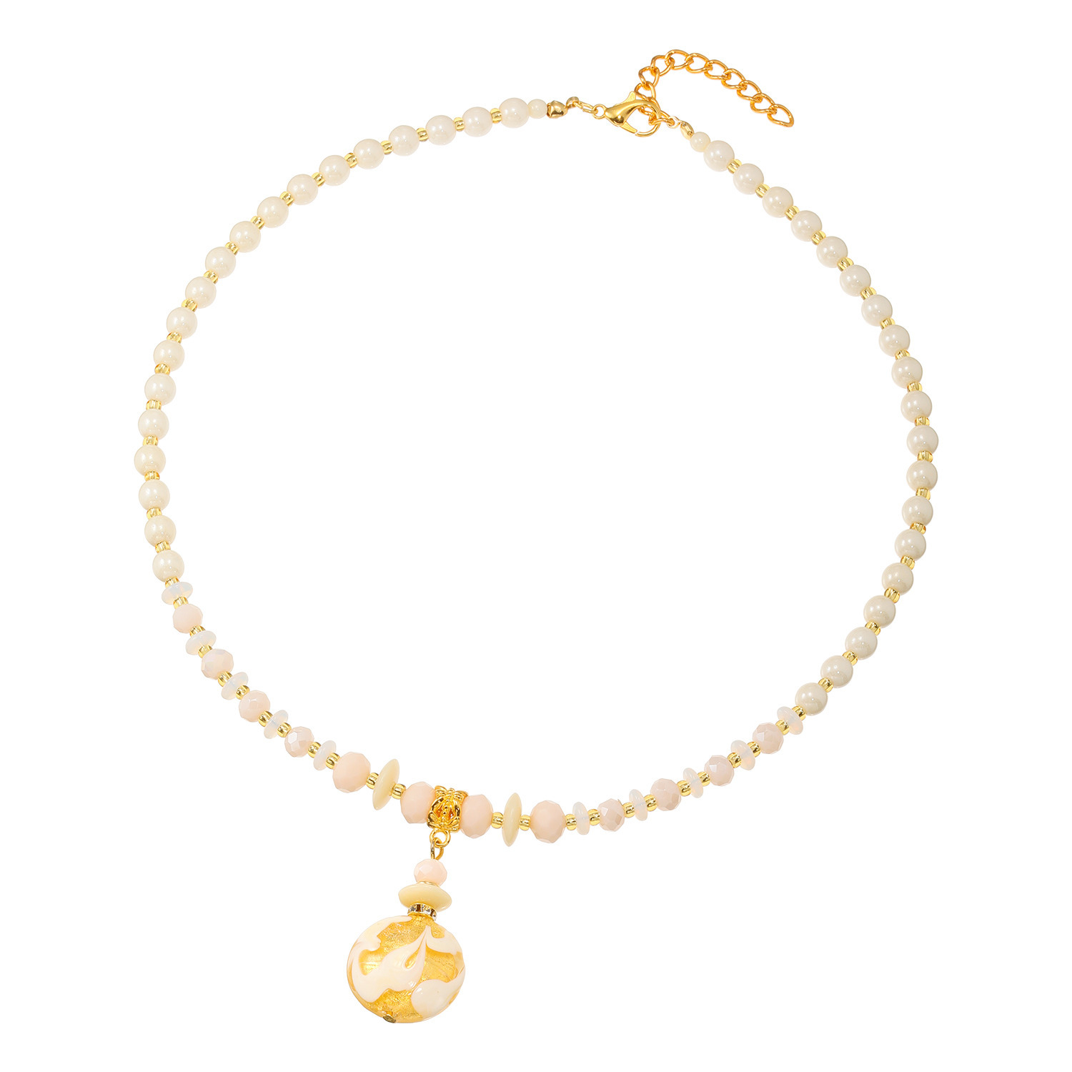 ラグーナ ベネチアンガラス ソンメルソ＆ヴェッテ ネックレス