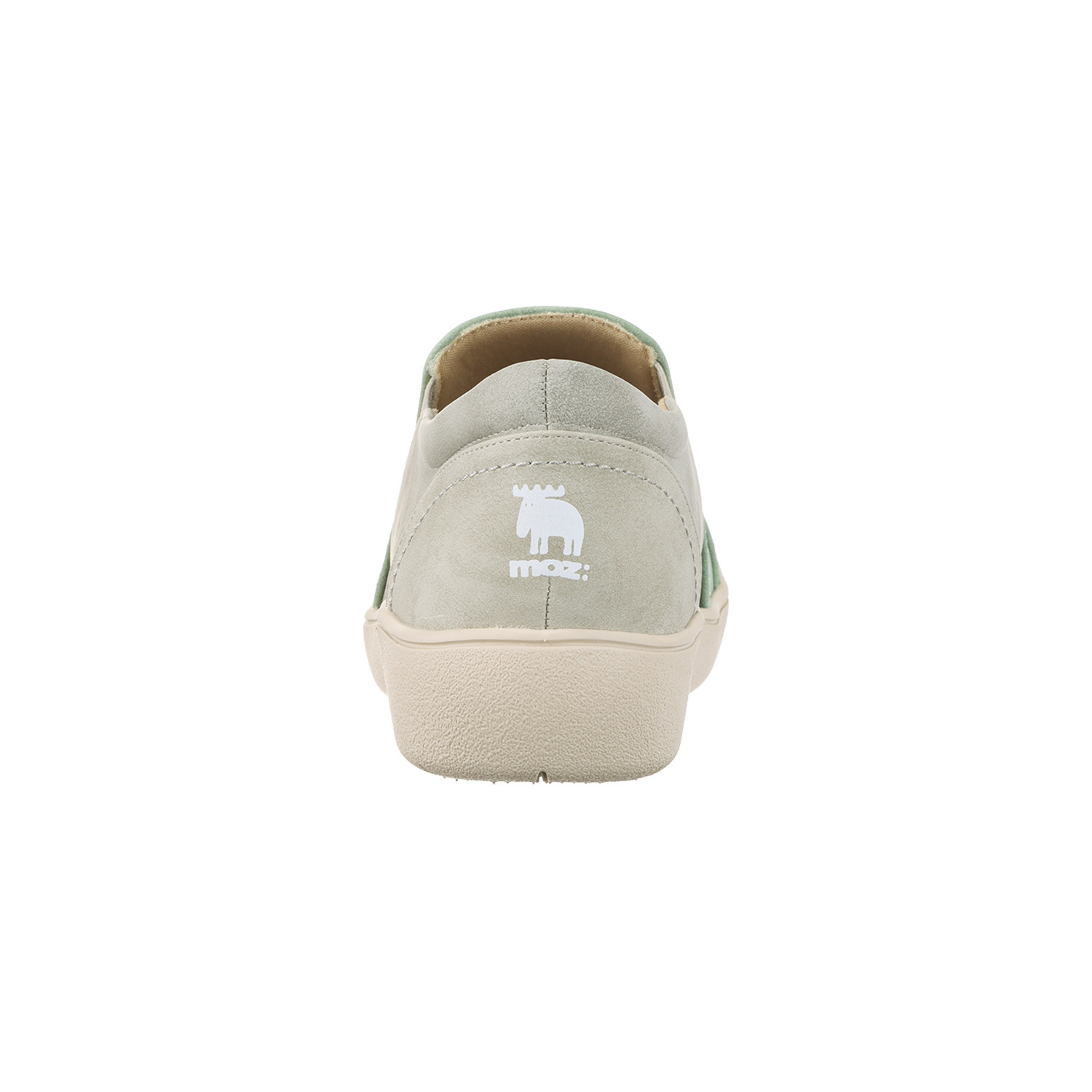 モズ 程良い厚底 超軽量 スリッポンシューズ