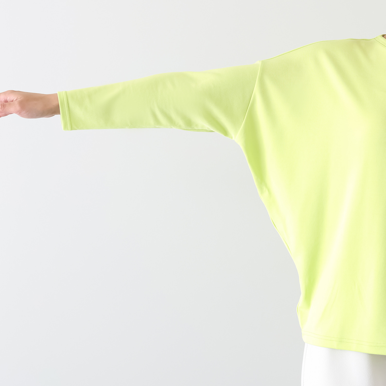 ココンライフ　ドゥ ＵＶカット・吸放湿 キュプラ混 ダンボールニット ラウンドネックＴシャツ