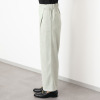 チーロ スエードタッチ タックワイドパンツ