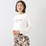チーロ 大人のロゴＴ チュニックブラウス