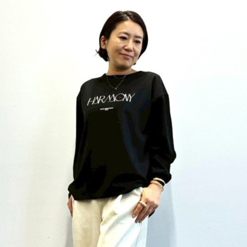 チーロ 大人のロゴＴ チュニックブラウス