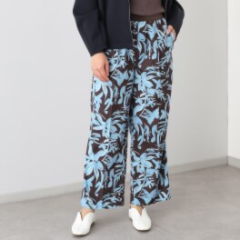 チーロ ボタニカルフラワー イージーワイドパンツ