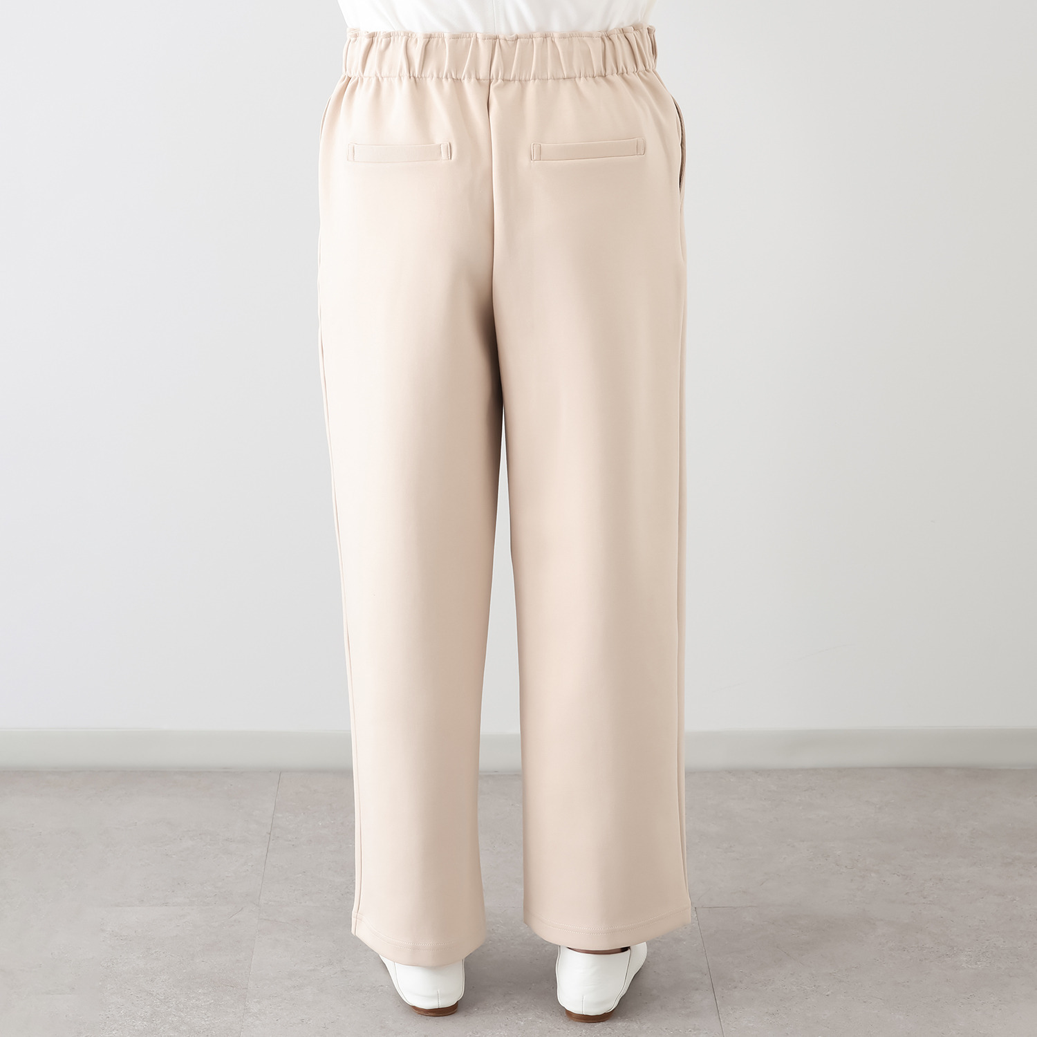 チーロ ダンボールニット バレルパンツ