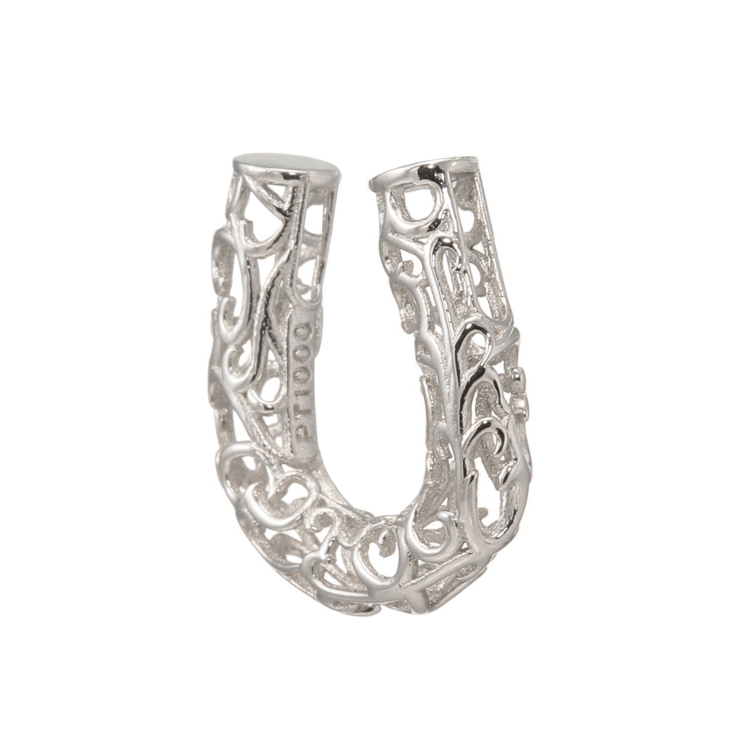 ピュアイズム 純プラチナ ホースシューデザイン ペンダントトップ