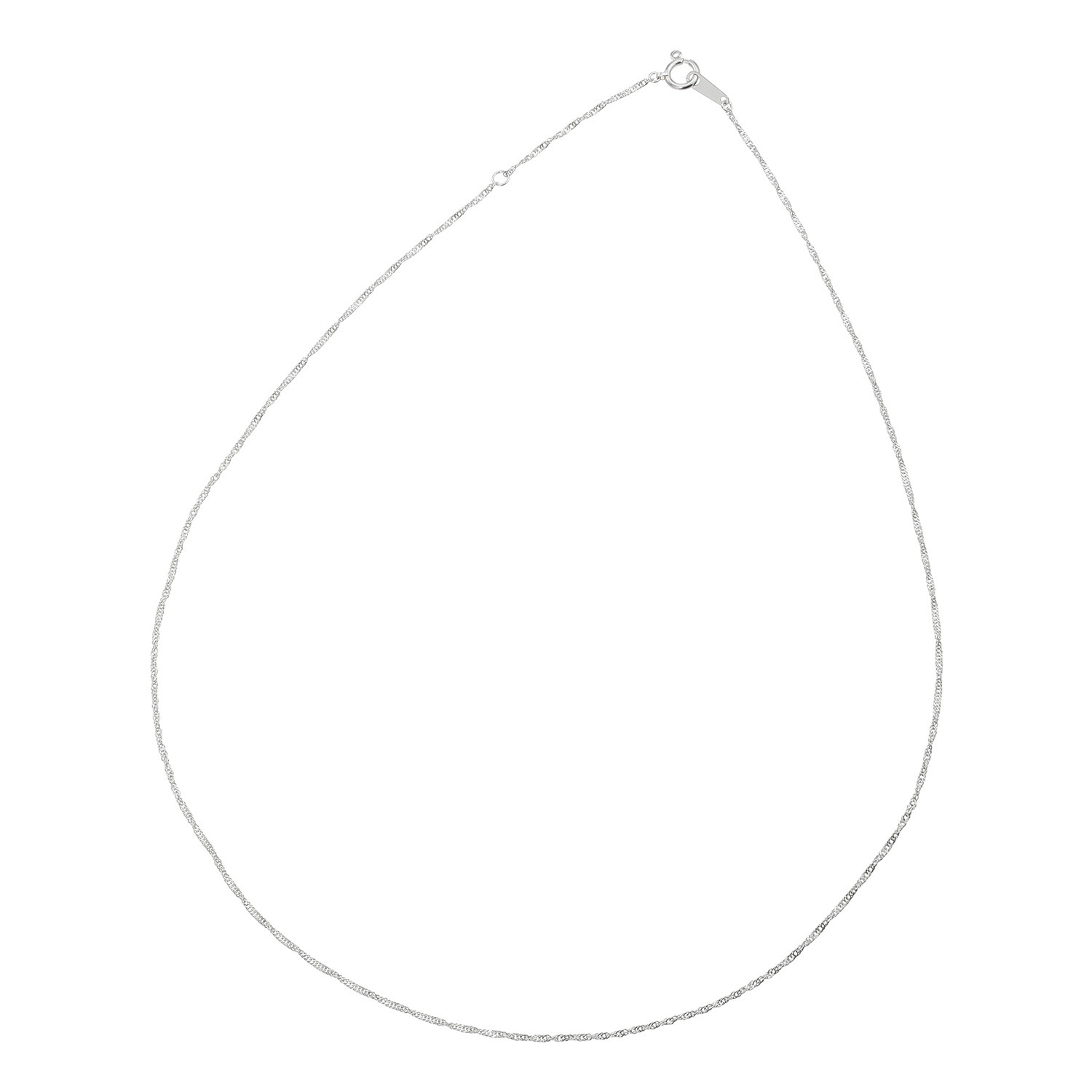 ピュアイズム 純プラチナ スクリューチェーン ネックレス