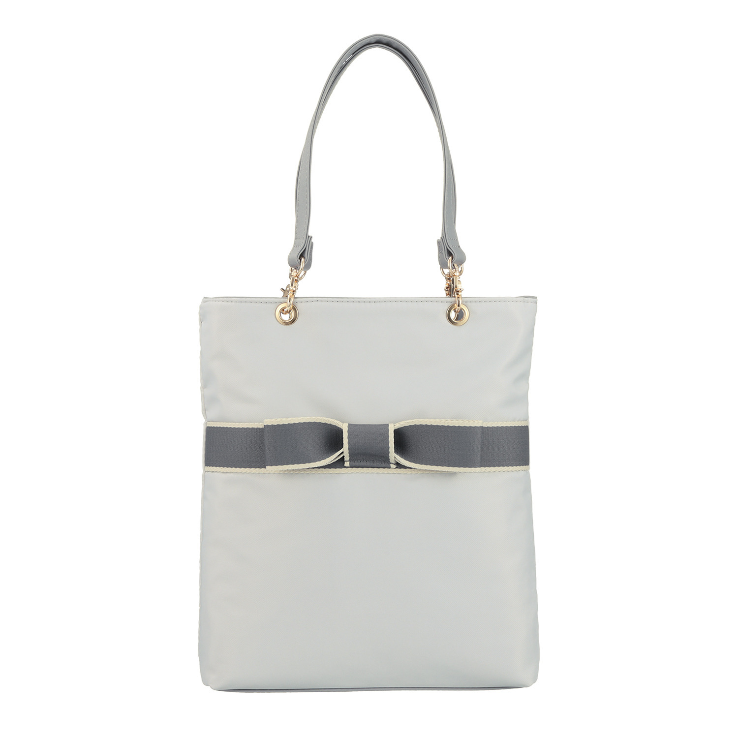 ラルジュ リボンアクセント Ａ４縦トートバッグ