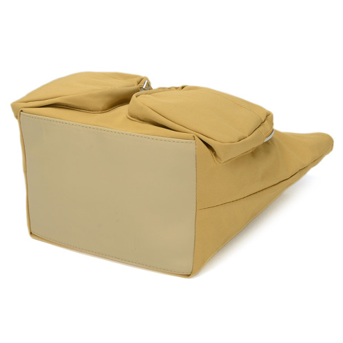 ラルジュ ポケットいっぱい テープハンドル トートバッグ