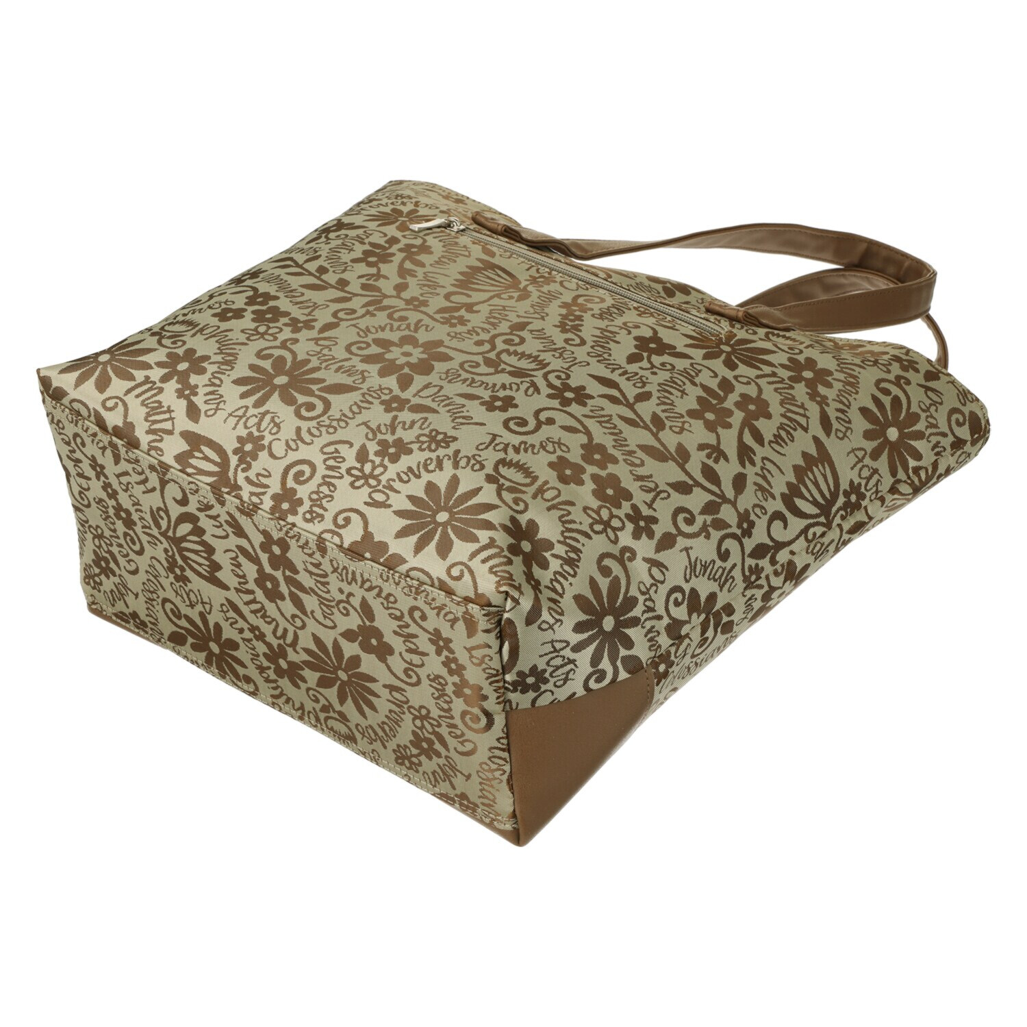 ラルジュ フラワーサインジャガード トートバッグ