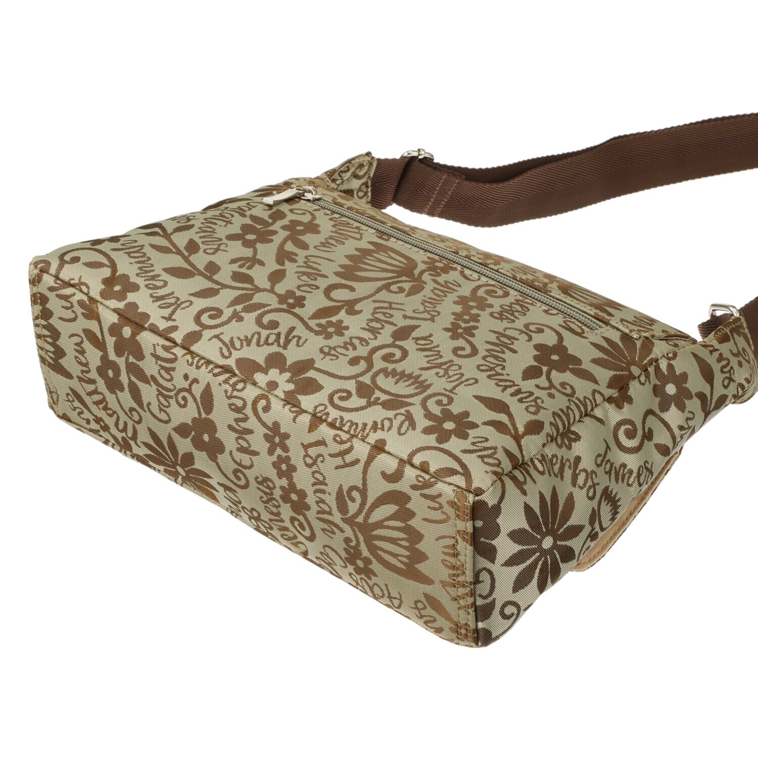 ラルジュ フラワーサインジャガード ショルダーバッグ