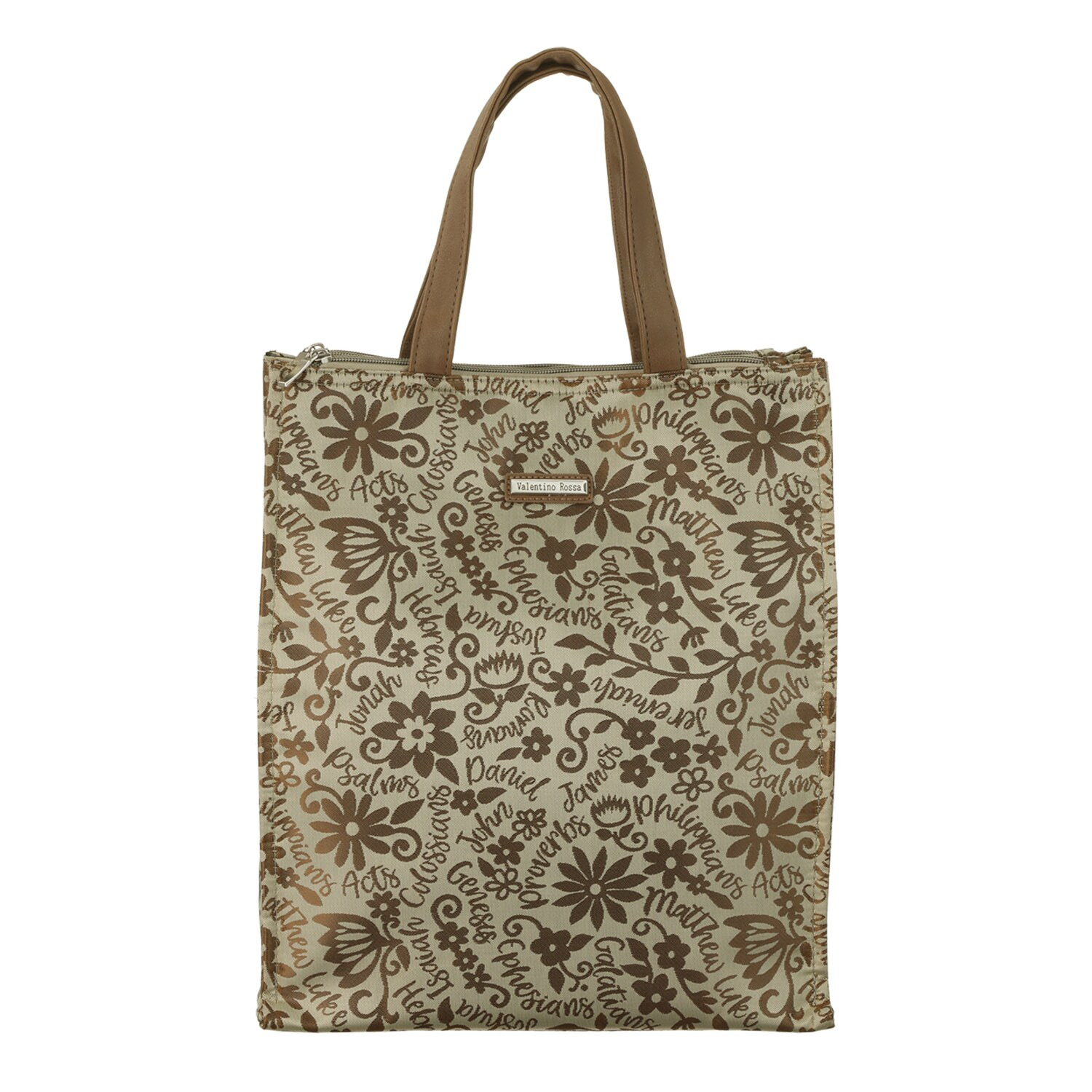 ラルジュ フラワーサインジャガード Ａ４縦トートバッグ