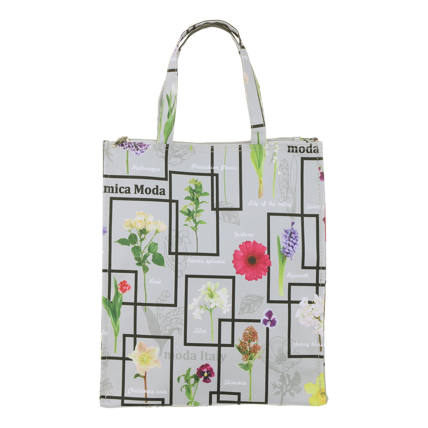 ラルジュ フラワー Ａ４縦トートバッグ