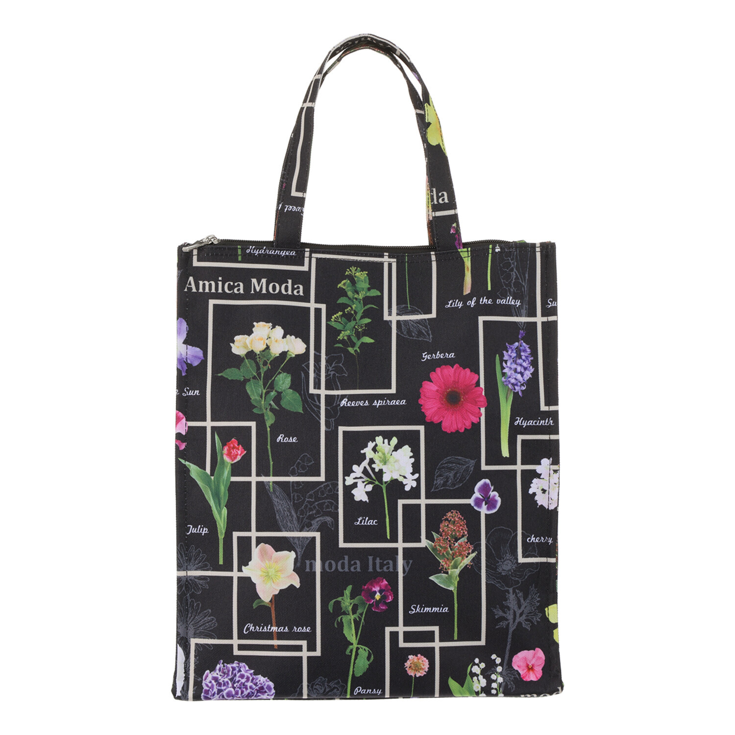 ラルジュ フラワー Ａ４縦トートバッグ