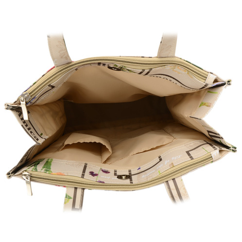 ラルジュ フラワー Ａ４縦トートバッグ