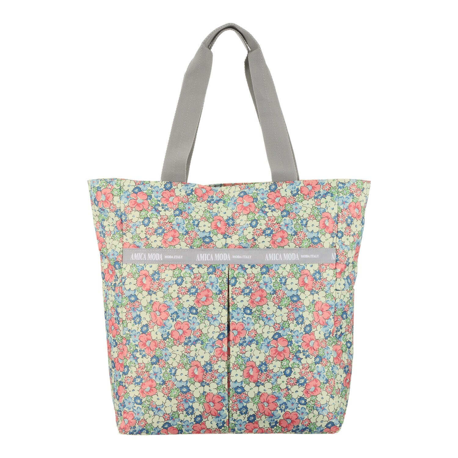 ラルジュ リンダフラワー ポケットいっぱい トートバッグ