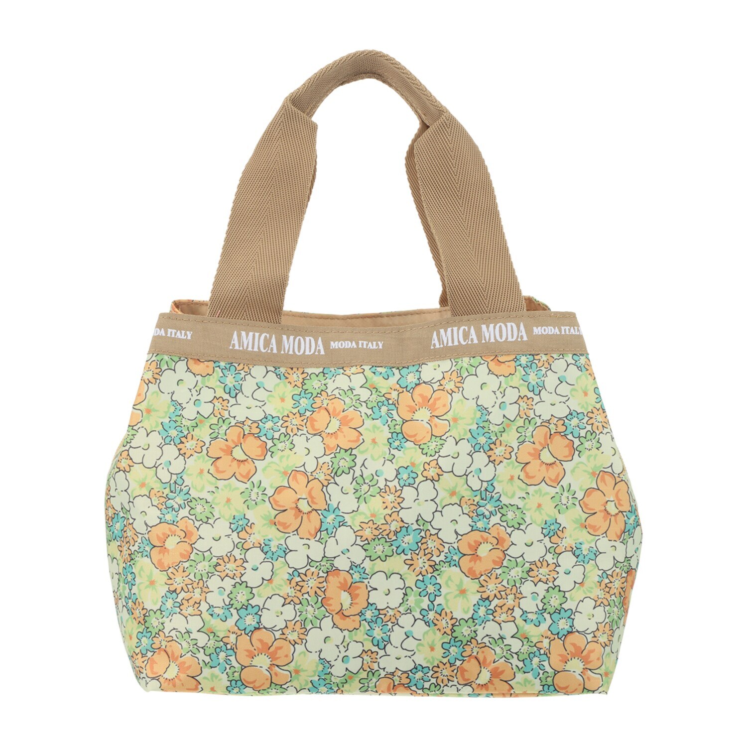 ラルジュ リンダフラワー 両あおりトートバッグ