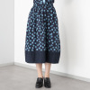 エムジェイアール　バイ マチコ　ジント　ロンドン 配色アクセント バルーンシルエット スカート