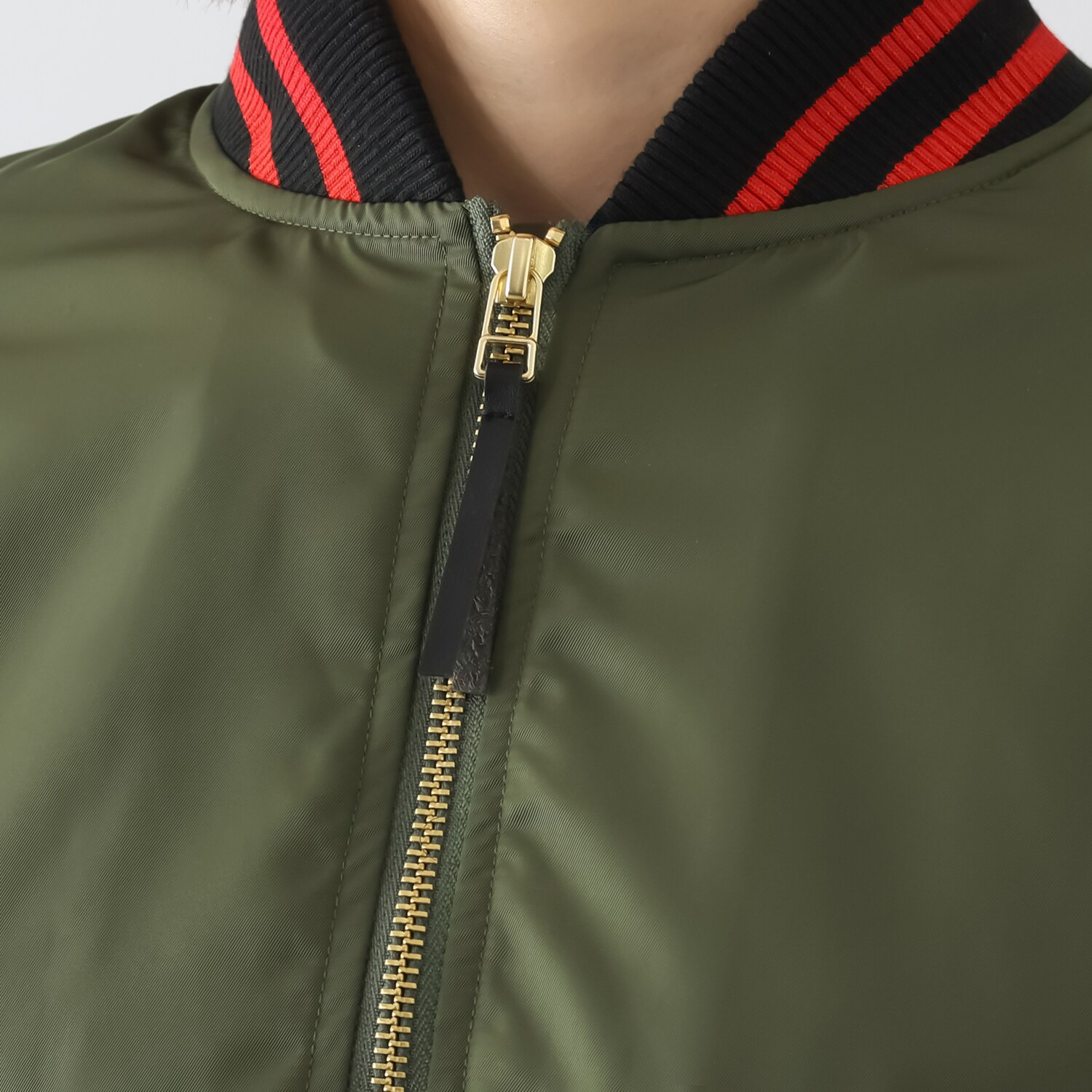 エムジェイアール　バイ マチコ　ジント　ロンドン 配色ラインアクセント ブルゾン