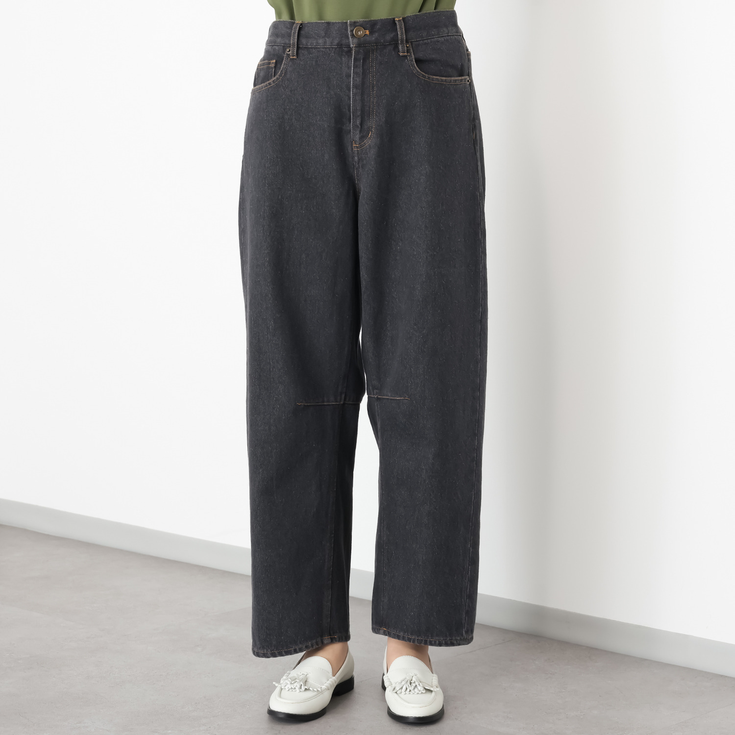 エムジェイアール　バイ マチコ　ジント　ロンドン カーブシルエット デニムパンツ