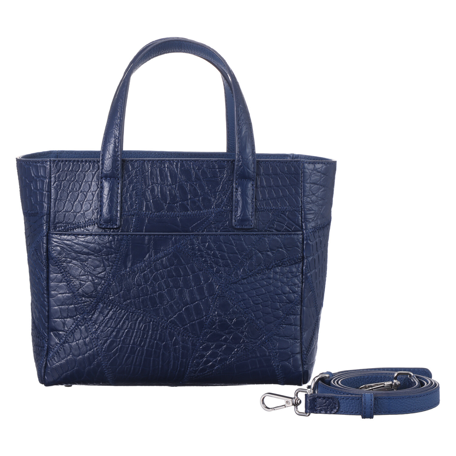 リアマッサ クロコダイル カットワーク ２ウェイバッグ