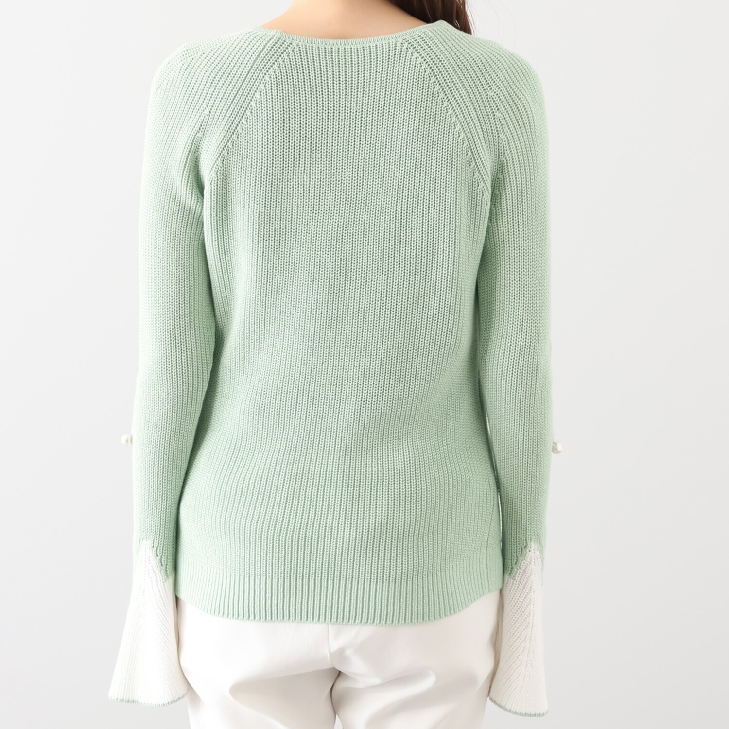 マダムヒロコ カフアレンジ ベルスリーブ プルオーバー