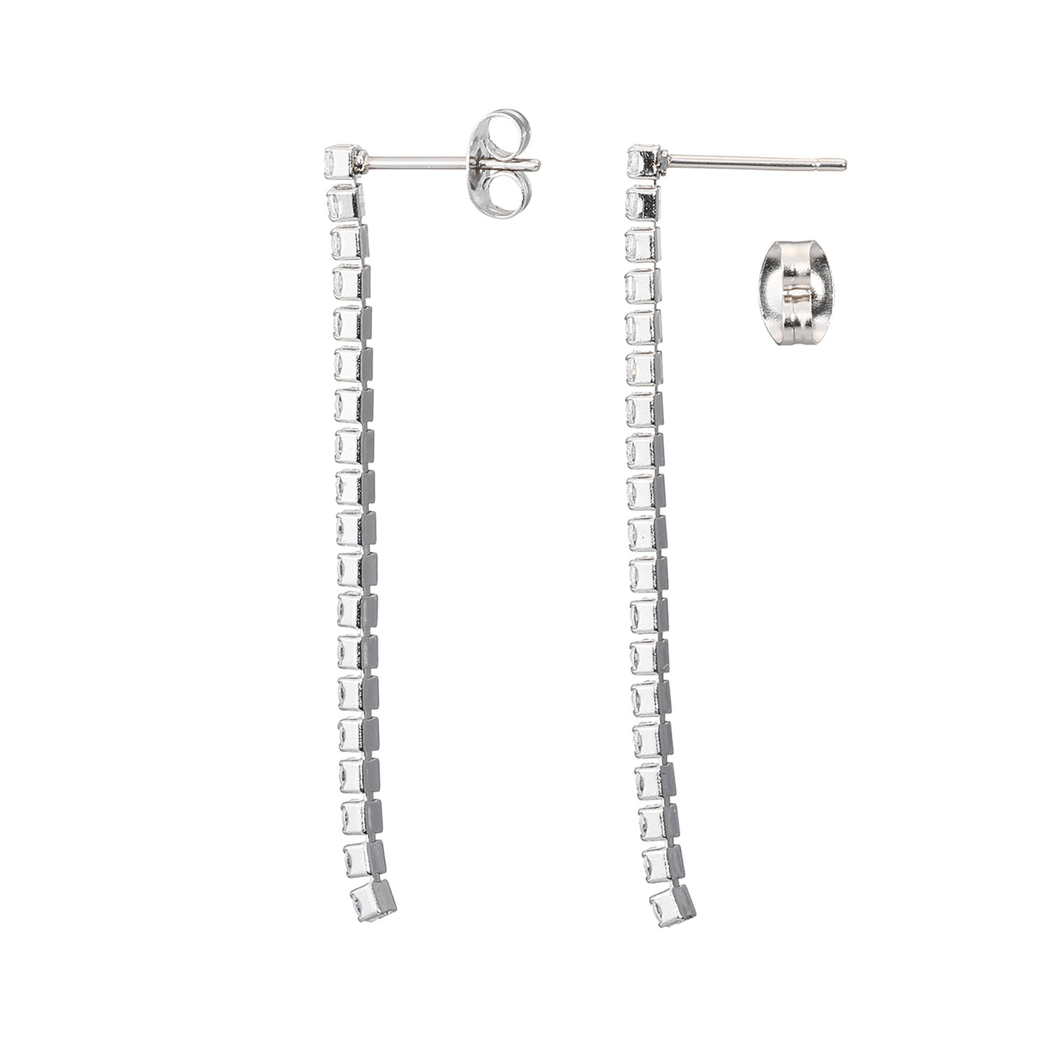 デルークス ステンレス ＣＺ チェーンピアス