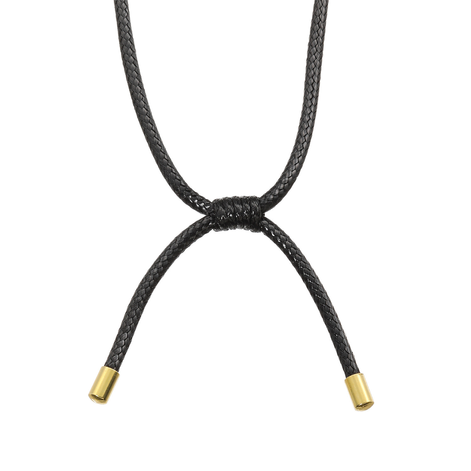 デルークス ステンレス ボリュームオーバル ロングコードネックレス