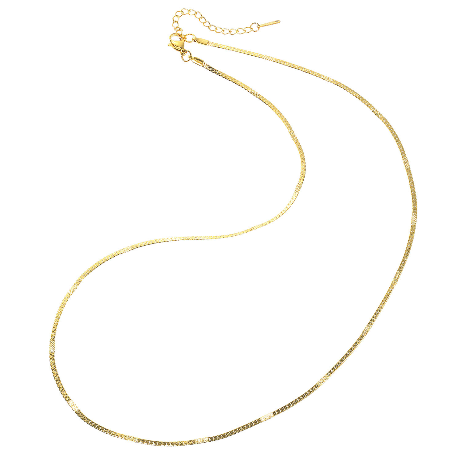 エービーステン ステンレス デザインチェーン ネックレス