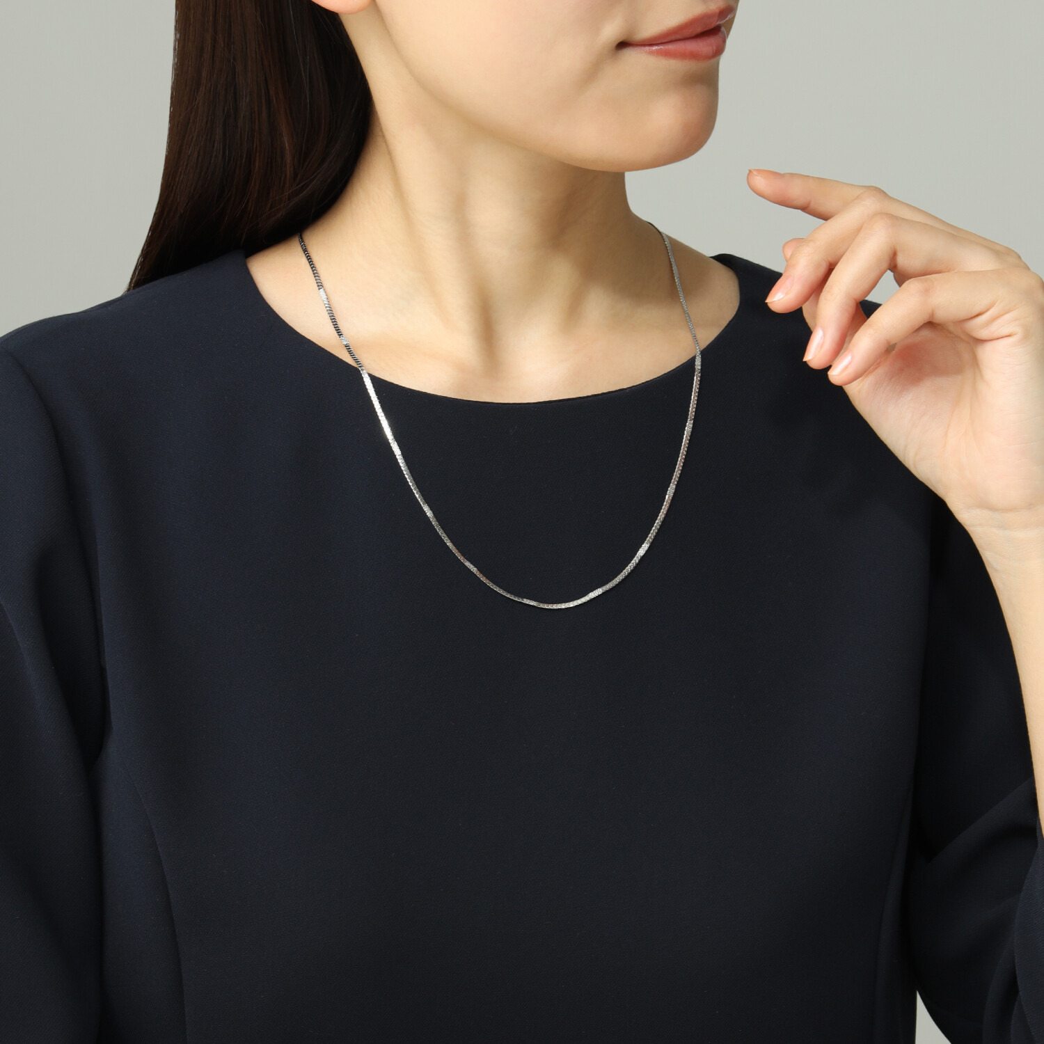 エービーステン ステンレス デザインチェーン ネックレス