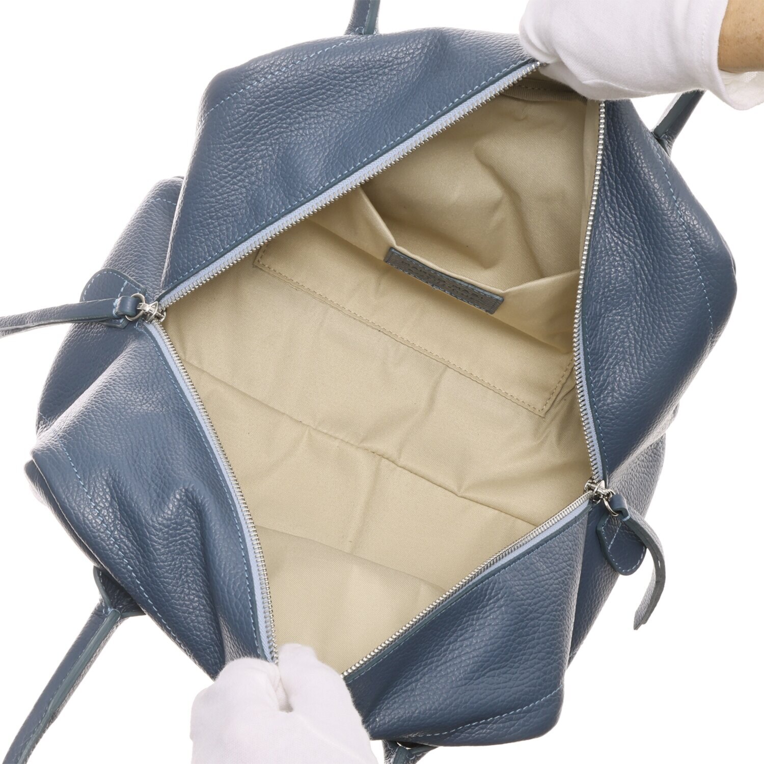 マルコマージ イタリア製 牛革 ショルダーベルト付 ボストンバッグ